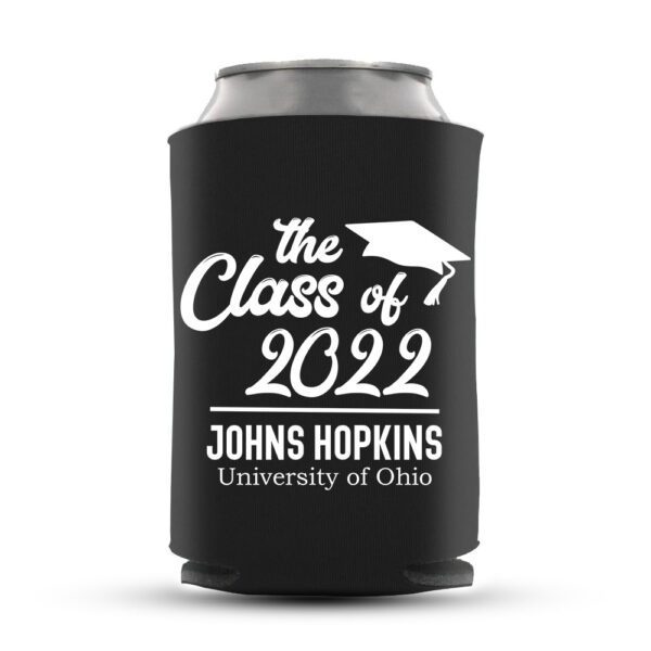 Graduation Koozies-10-black