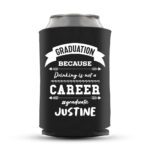 Graduation Koozies-12-Black