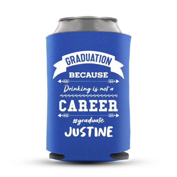 Graduation Koozies-12-Blue