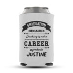 Graduation Koozies-12-White
