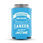 Graduation Koozies-12-cyan