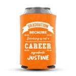 Graduation Koozies-12-orange