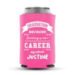 Graduation Koozies-12-pink