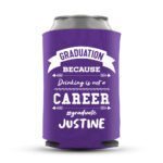 Graduation Koozies-12-purple