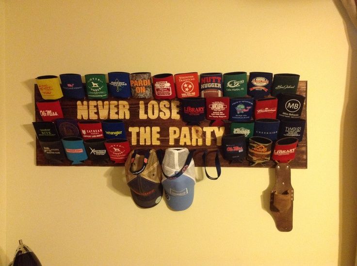 Koozies as Storage holder