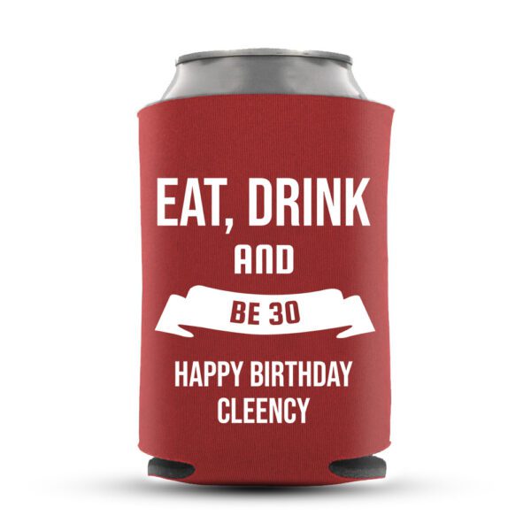 Birthday Koozie-07-red