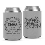 Baby Shower Koozies-12-grey