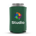 Custom koozies Foam -green