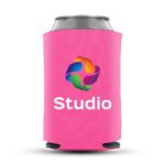 Custom koozies Foam -pink
