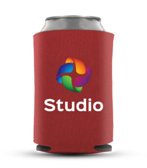 Custom koozies Foam -red