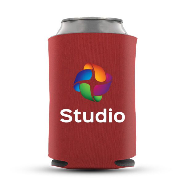 Custom koozies Foam -red