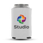 Custom koozies Foam -white