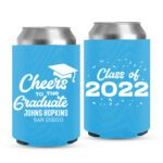 Graduation Koozies-02-cyan
