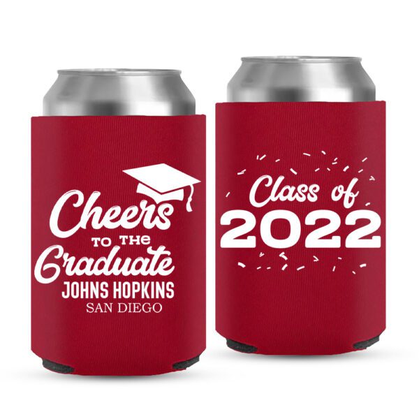 Graduation Koozies-02-red