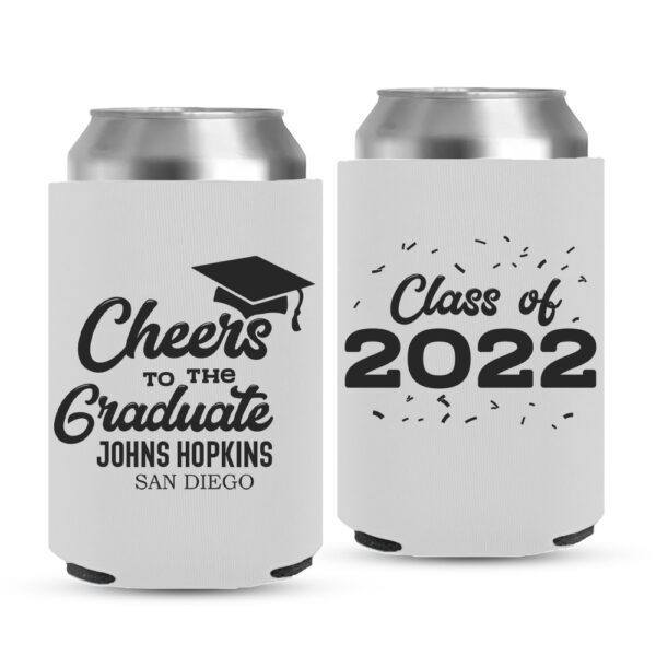 Graduation Koozies-02-white