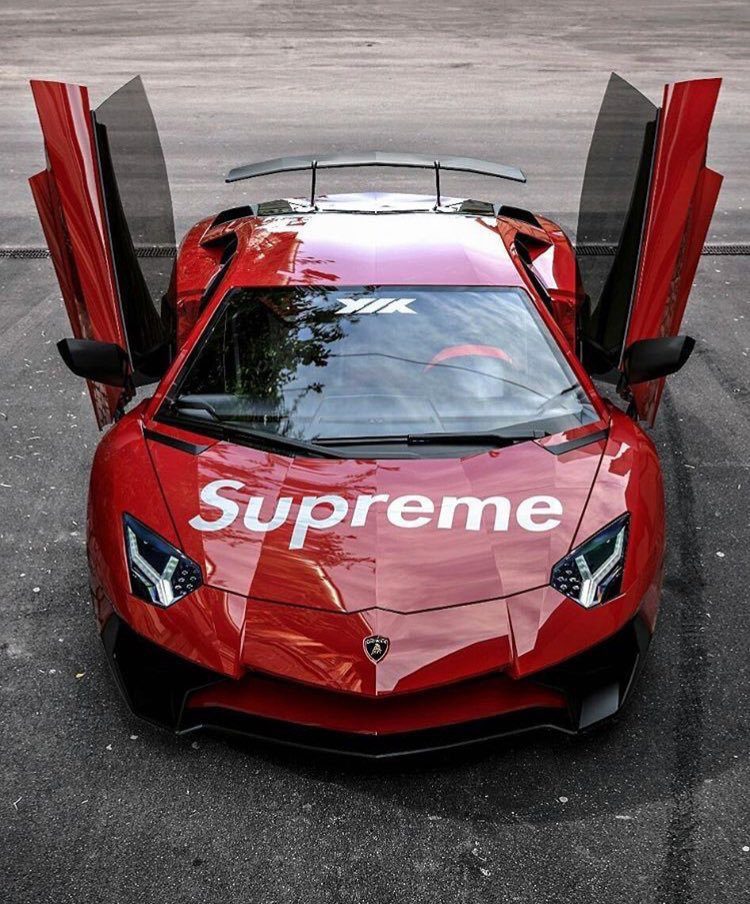 lamborghini x Supreme