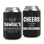 Bachelor Party Koozies-16-black