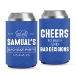 Bachelor Party Koozies-16-blue