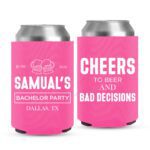 Bachelor Party Koozies-16-pink