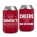 Bachelor Party Koozies-16-red