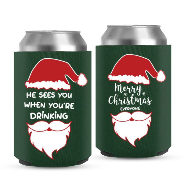 Christmas Koozies 02-green