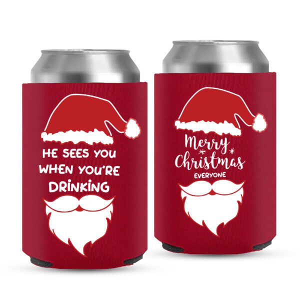 Christmas Koozies 02-red