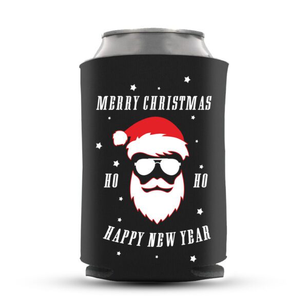 Christmas Koozies 03-black