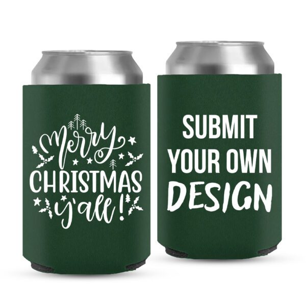 Christmas Koozies 12-green