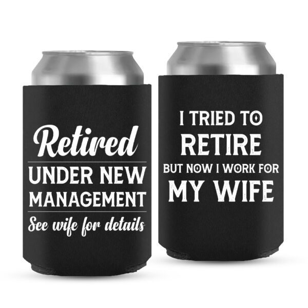 Retirement Koozies-03-black