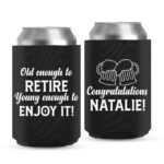 Retirement Koozies-05-black