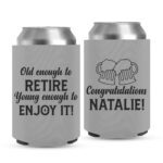 Retirement Koozies-05-grey