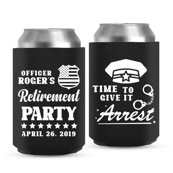 Retirement Koozies-07-black