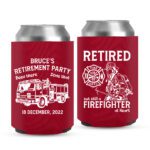 Retirement Koozies-10-red