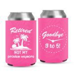 Retirement Koozies-11-pink