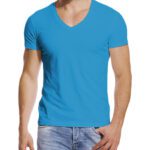 Custom tshirts mens v-neck 04
