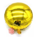 Foil Balloons-Round-Gold