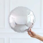 Foil Balloons - Round-Silver