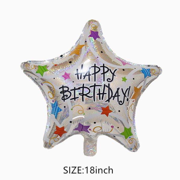 Foil Balloons -Star-Full Color