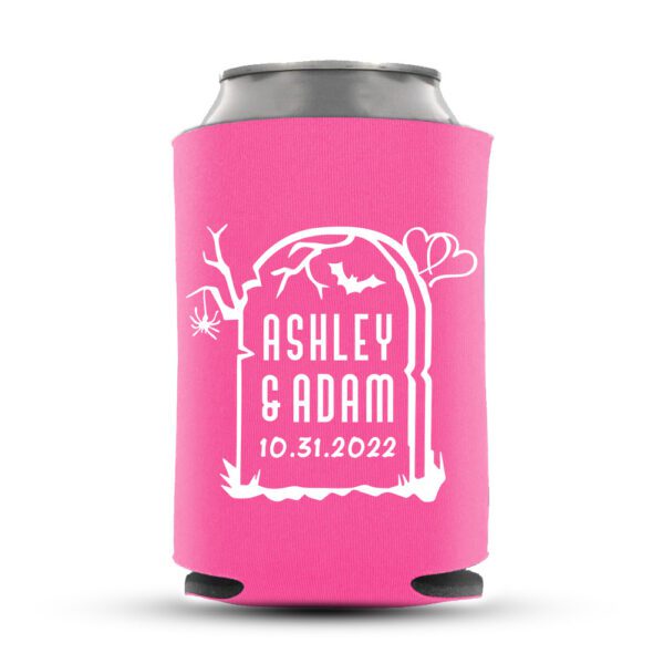 Halloween Koozies-05-pink