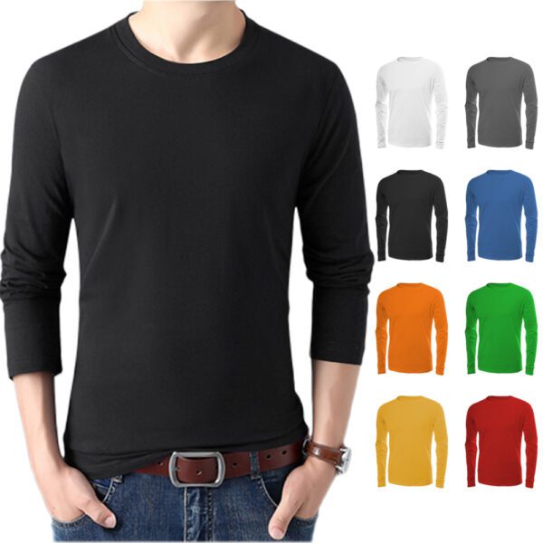 Men's full sleeve custom t-shirts 01