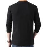 Unisex Custom T-shirt Full Sleeves 100% Cotton in Bulk - Image 4