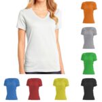 Women Vneck Custom Tshirts 02