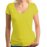 Women Vneck Custom Tshirts