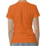 Women's half sleeve custom t-shirts 1