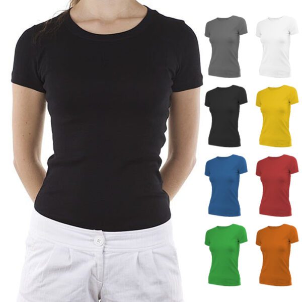 Women's half sleeve custom t-shirts 3