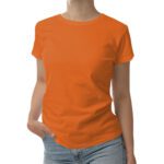 Women's half sleeve custom t-shirts 5