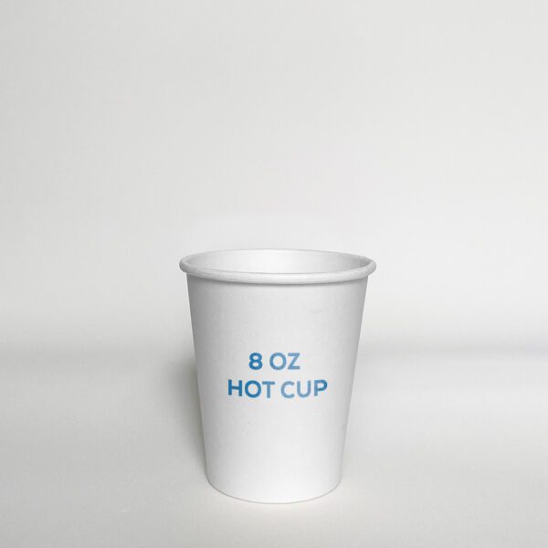 03. 8 oz custom paper cup