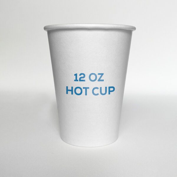 07. 12 oz custom paper cups