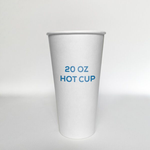 11. 20 oz custom paper cup