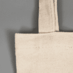Canvas gusset custom tote bags - material